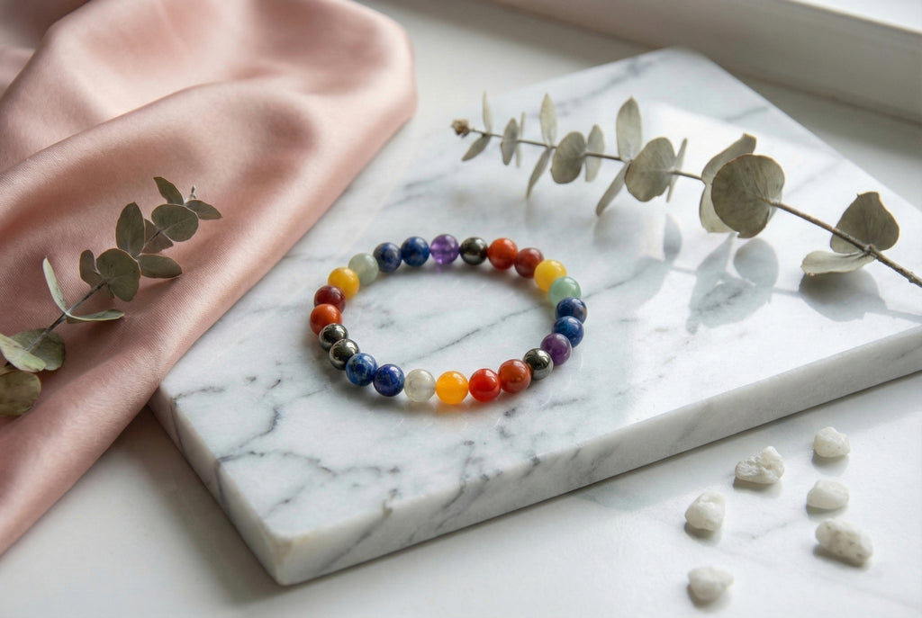 Certified 7 Chakra Bracelet Original Beads